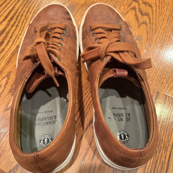 Johnston & Murphy Brown Leather Banks Lace To Toe | Size 10 - Picture 6 of 10